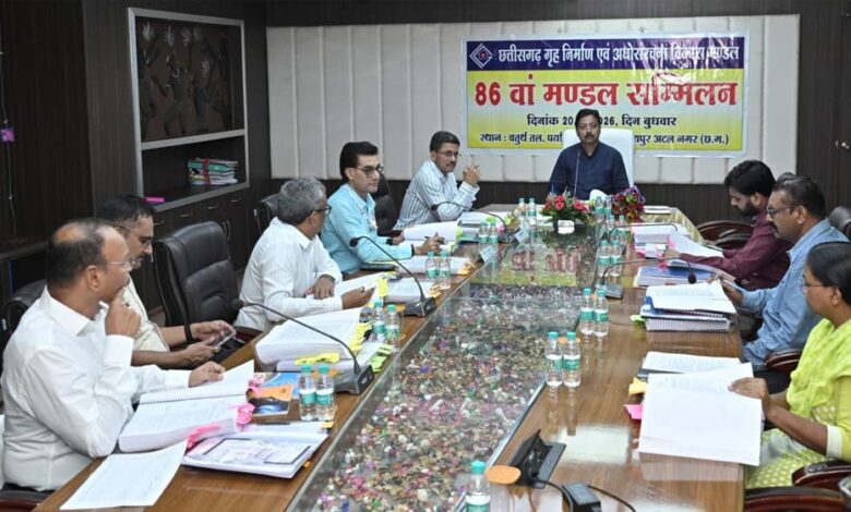 छत्तीसगढ़-गृह-निर्माण-एवं-अधोसंरचना-विकास-मंडल-का-86वाँ-मंडल