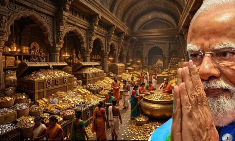 32-हजार-टन-सोने-को-लेकर-सरकार-का-बड़ा-प्लान,-1%-भी-बाजार-में-आया-तो-घट-सकता-है-आर्थिक-बोझ