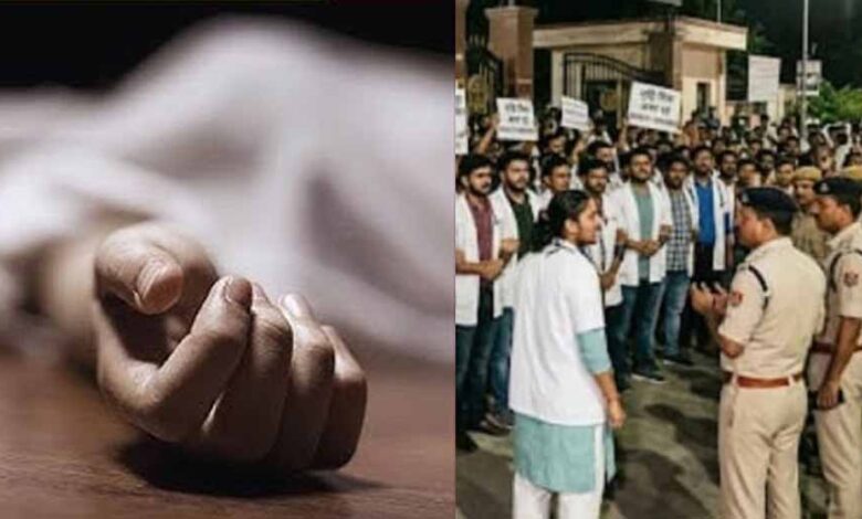 पन्ना-की-मेडिकल-छात्रा-की-संदिग्ध-मौत-से-हड़कंप,-नाराज-छात्रों-ने-किया-जमकर-हंगामा