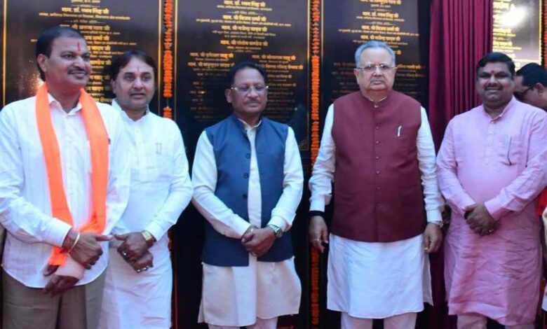 राजनांदगांव को 510 करोड़ की सौगात: सीएम विष्णु देव साय ने 333 विकास कार्यों का किया लोकार्पण-भूमिपूजन