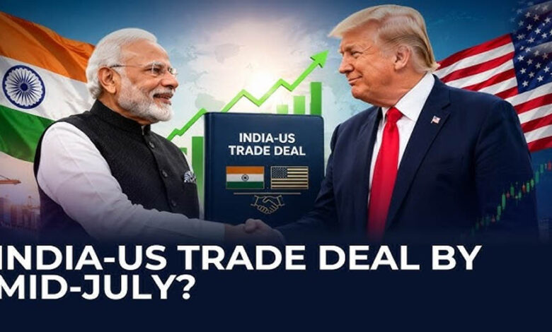 भारत-अमेरिका-ऐतिहासिक-व्यापार-समझौते-के-करीब,-2030-तक-500-अरब-डॉलर-व्यापार-का-लक्ष्य