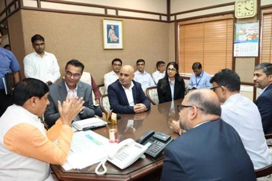 मुख्यमंत्री-डॉ.-यादव-से-मिले-पारस-डिफेंस-एंड-स्पेस-टेक्नोलॉजीस-कम्पनी-के-पदाधिकारी