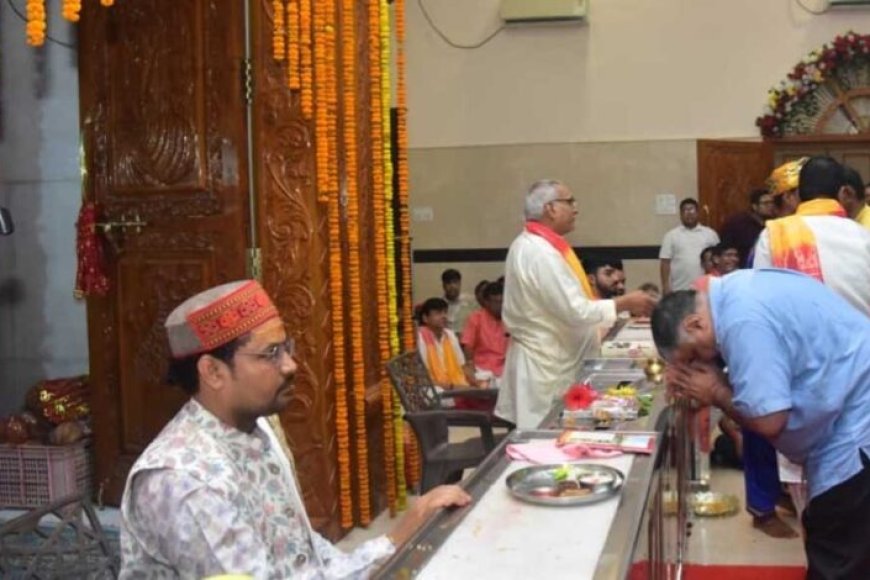 माँ-बनभौरी-धाम-में-नतमस्तक-हुए-पर्यटन-एवं-संस्कृति-मंत्री-राजेश-अग्रवाल,-प्रदेश-की-सुख-समृद्धि-और-खुशहाली-की-कामना-की