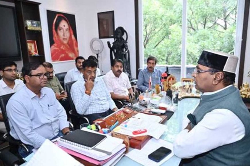 प्रभात-चौराहा-फ्लाईओवर-में-देरी-पर-सख्त-हुए-मंत्री-सारंग,-pwd-अधिकारियों-पर-की-नाराजगी-व्यक्त
