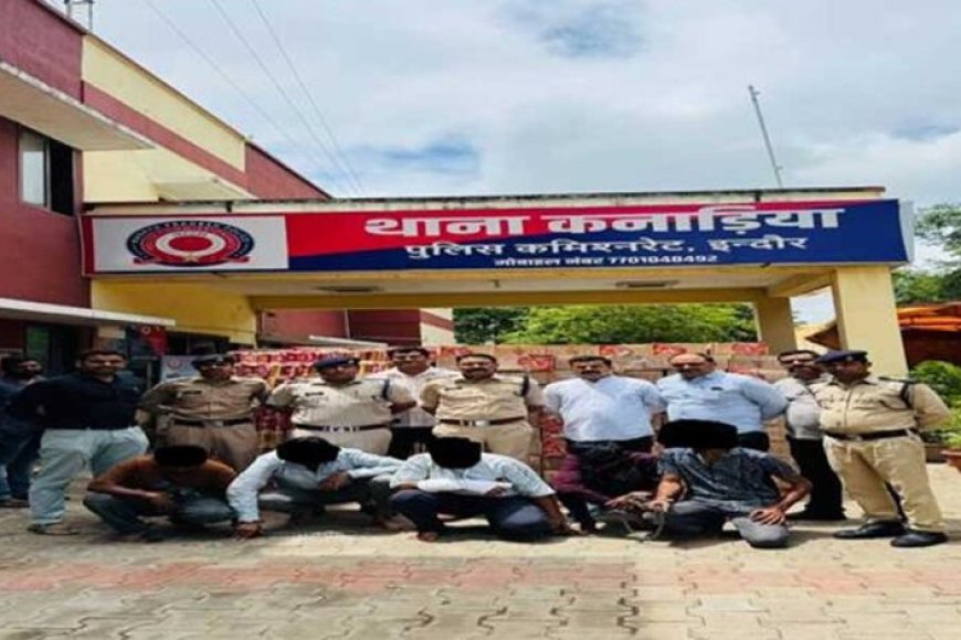 इंदौर-एवं-छतरपुर-में-1-करोड़-31-लाख-रुपये-से-अधिक-मूल्‍य-की-अवैध-शराब-जब्त