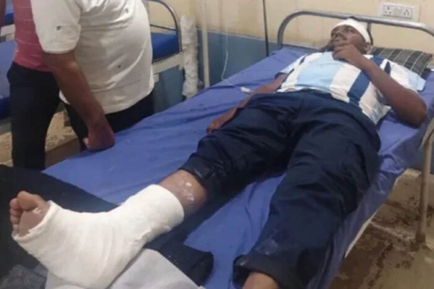 राजगढ़-में-पुलिस-टीम-पर-पथराव,-यूपी-एमपी-पुलिस-पर-हमला;-3-जवान-घायल,-6-आरोपी-गिरफ्तार