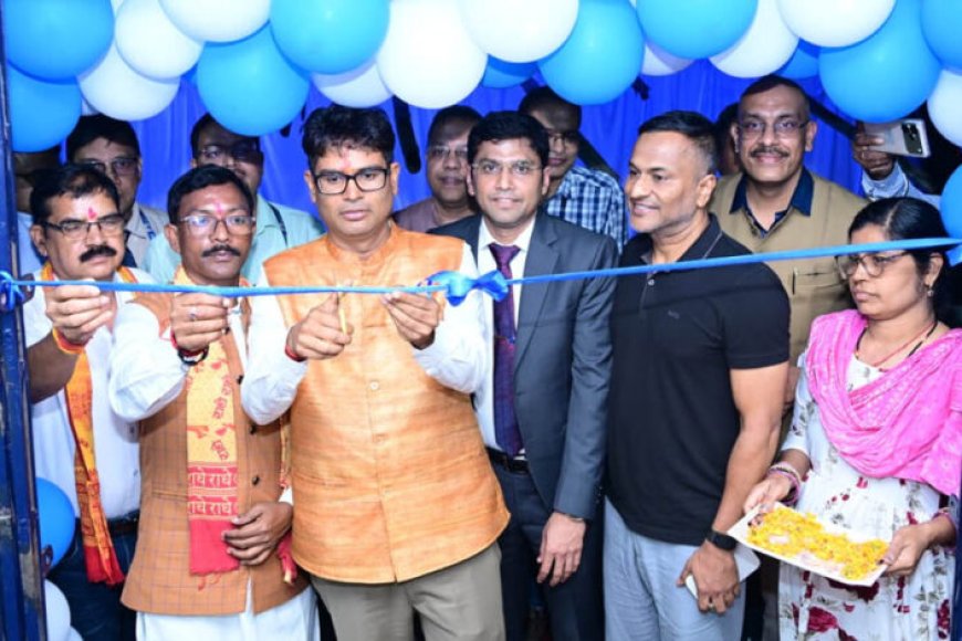 रायपुर-:-रायगढ़-में-इंडियन-ओवरसीज-बैंक-की-नई-शाखा-का-शुभारंभ,-वित्त-मंत्री-ओपी-चौधरी-ने-बैंकिंग-विस्तार-और-वित्तीय-सुधारों-पर-दिया-जोर