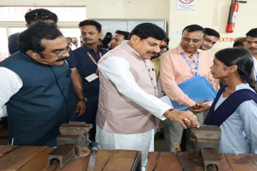 प्रशिक्षु छात्राएं आत्मविश्वास रखें, तकनीकी दक्षता के साथ अपनी जड़ों से जुड़े : मुख्यमंत्री डॉ. यादव